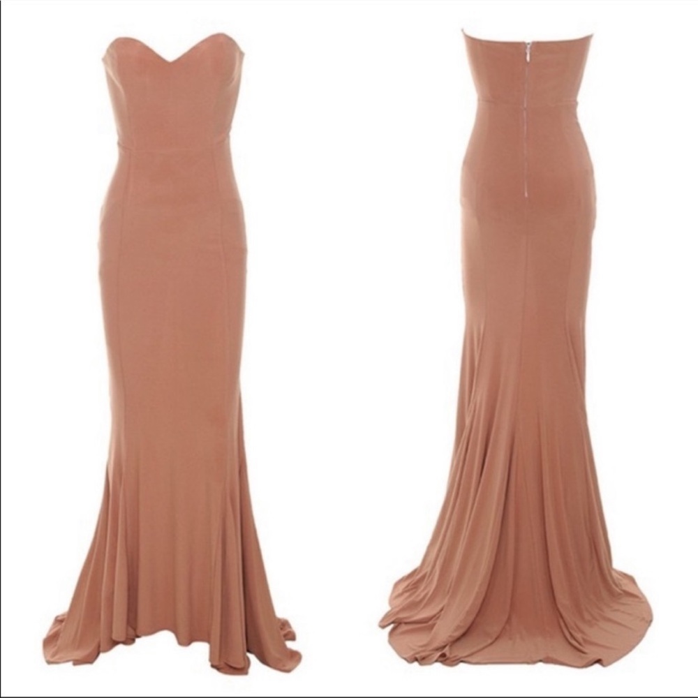 House Of CB gown with train